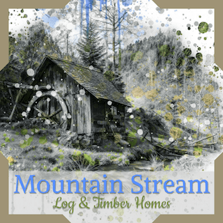 Mountain Stream Log & Timber Homes logo